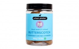 Urban Platter Butterscotch Gourmet Chunky Cookies  Plastic Jar  185 grams